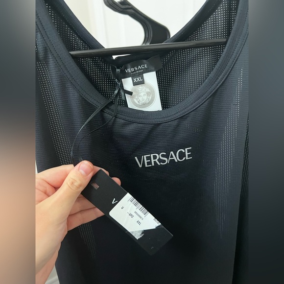 Versace tank top designer sale - Picture 4 of 7